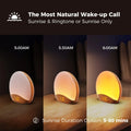 Calena DAWN Wood-Grain Sunrise Clock & Sound Machine