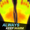 Calena THERM Tourmaline Self-Heating Wellness Socks
