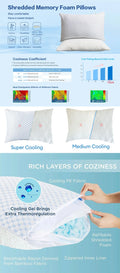 Calena COOL Memory Foam Pillow