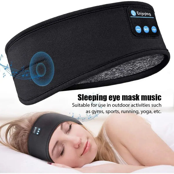 Calena LULL Wireless Bluetooth Sleep Headband (Eye Mask Built In)