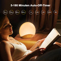 Calena DAWN Wood-Grain Sunrise Clock & Sound Machine