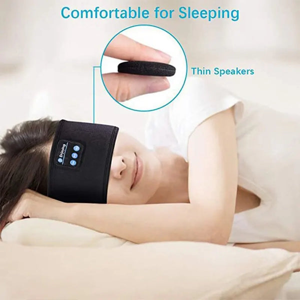 Calena LULL Wireless Bluetooth Sleep Headband (Eye Mask Built In)