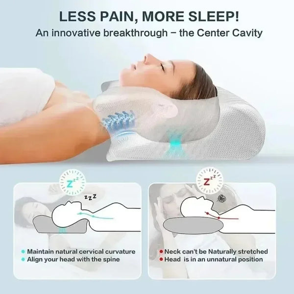 Calena BUTTERFLY Memory Foam Neck Pillow