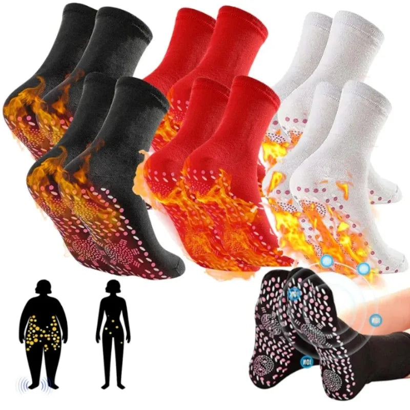 Calena THERM Tourmaline Self-Heating Wellness Socks