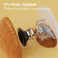 Calena DAWN Wood-Grain Sunrise Clock & Sound Machine