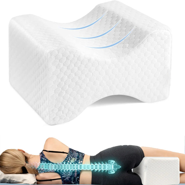Calena ALIGN Knee Pillow with Side-Sleeper Strap