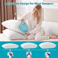 Calena REST King Shredded Memory Foam Pillows